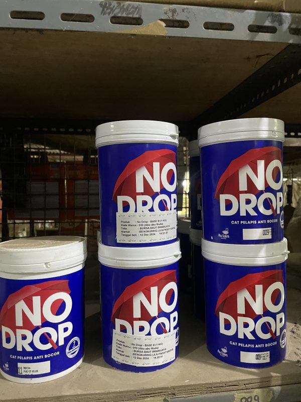 nodrop, no, drop, cat, pelapis, anti, bocor, tahan air, hujan, indoor, outdoor, kualitas, bagus