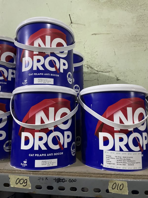 cat no drop anti bocor besar 5kg murah bagus tahan cuaca
